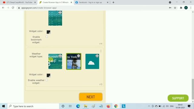 How to Create Browser App