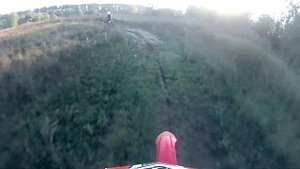 Покатушки на кроссовой трассе 2 (на моей Honda CR250R)