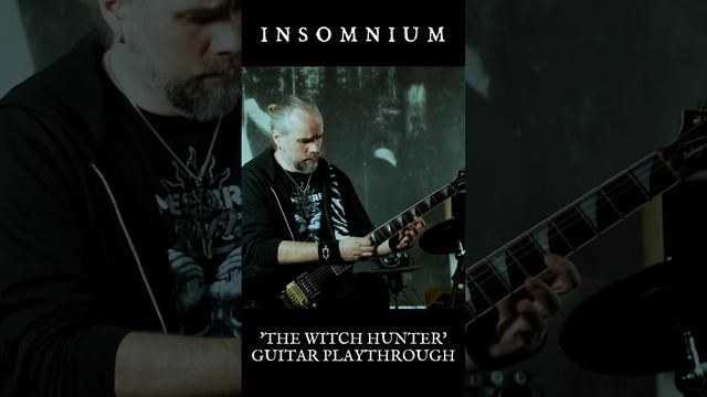 INSOMNIUM's Markus Vanhala showing how to play 'The Witch Hunter'