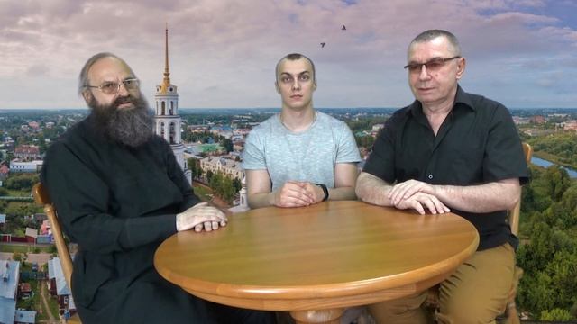 Протоиерей отец Евгений в гостях у Русской иконы