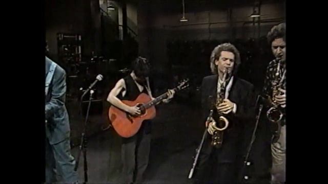 John Cale, Shawn Colvin, Richard Thompson - Heartbreak Hotel - on Sunday Night Music TV 1990