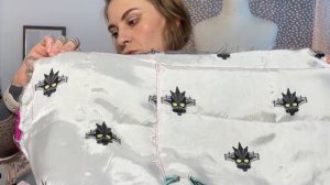 Пошив стильного пальто кокон. Финальные операции. Крепление подборта, низа, обтачки.