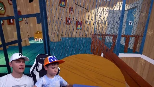 ПРИВЕТ СОСЕД 3 АКТ - зависли ... Hello Neighbor stuck at act 3