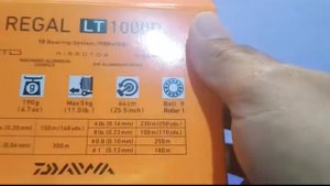 Unboxing Daiwa Regal LT1000D
