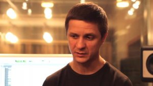 Дмитрий Хмелев и Юрий Топчий в студии.