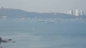Вид из отеля Лонг Бич Паттайя(View from hotel Long Bich Pattaya)