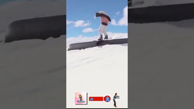 Handsome guy, snowboarding, extreme sports, extreme, tricks♀️[Motors]