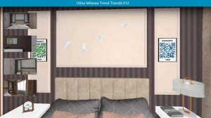 Обои Milassa Trend Trend9-012  в интерьере. визуализация и фото.