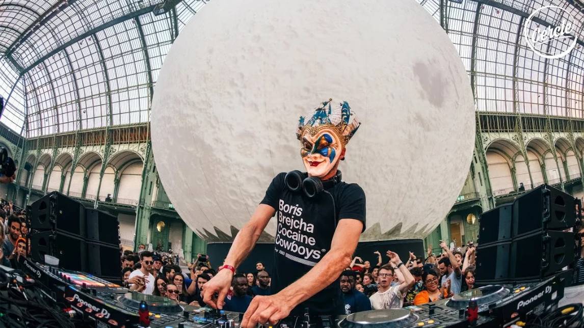 Boris Brejcha at Grand Palais in Paris, France for Cercle