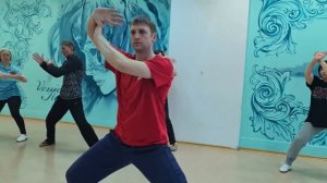 Тренировка по цигун и тайцзицюань. Qigong and Taichi training
