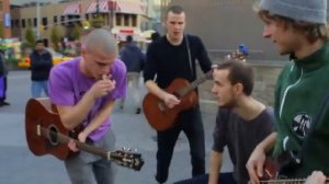 (Union Square - NYC) 
Brothers Moving - Minnie the Moocher _ The Back of the Busk