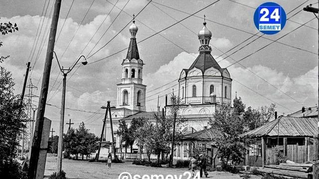 🔹️Эксклюзив! Уникальные фотоснимки Семипалатинска, 1975 год. Ямышевские ворота, церковь. (22 часть)