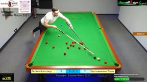 Беляев Александ vs Мирошниченко Вадим. МАРАФОН - 2021. Snooker Room.