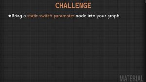 26. Static Switch Paramater. ONE COURSE SOLUTION FOR MATERIAL Unreal Engine 5