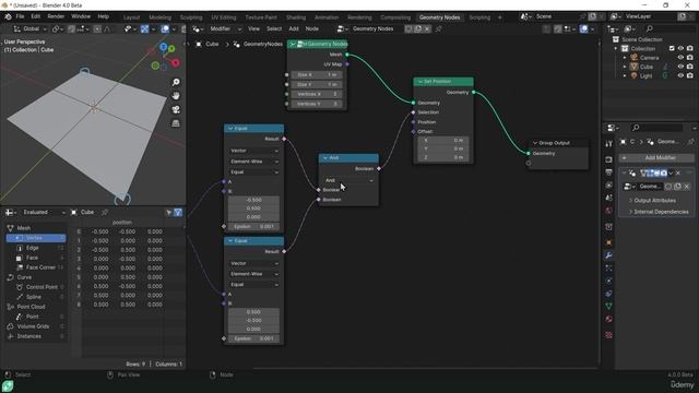 08. Socket Types - Boolean & Vector. BLENDER GEOMETRY NODES LEARNING