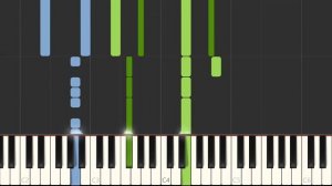 Mozart l'opera rock- l'assasymphonie piano synthesia tutorial