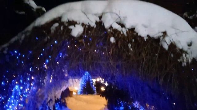 Вечерний Кремль. Прогулка по зимнему Кремлю. Казань.