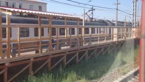 На электричке от Ленинградского вокзала до Останкино по главному ходу ОЖД