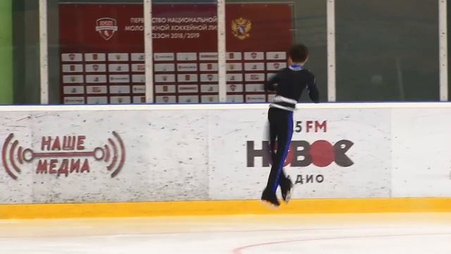 Первенство России младшего возраста 2019 Юнoши, стaршaя группa Короткая программа 6# Иван СОБОЛЕВ смотреть онлайн