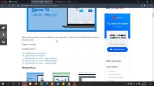 Opera 76 stable version is now rolling out