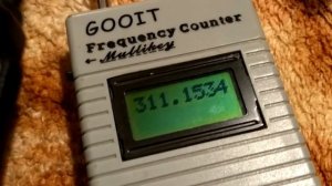 GOOIT Gy560 Test - Cheap China Frequency Counter  / Tani Chiński Częstotliwościomierz