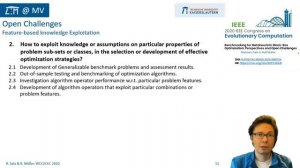 Benchmarking for Metaheuristic Black-Box Optimization: Open Challenges