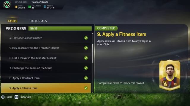 Fifa 15 ultimate team - completing the manager tasks in detail смотреть онлайн