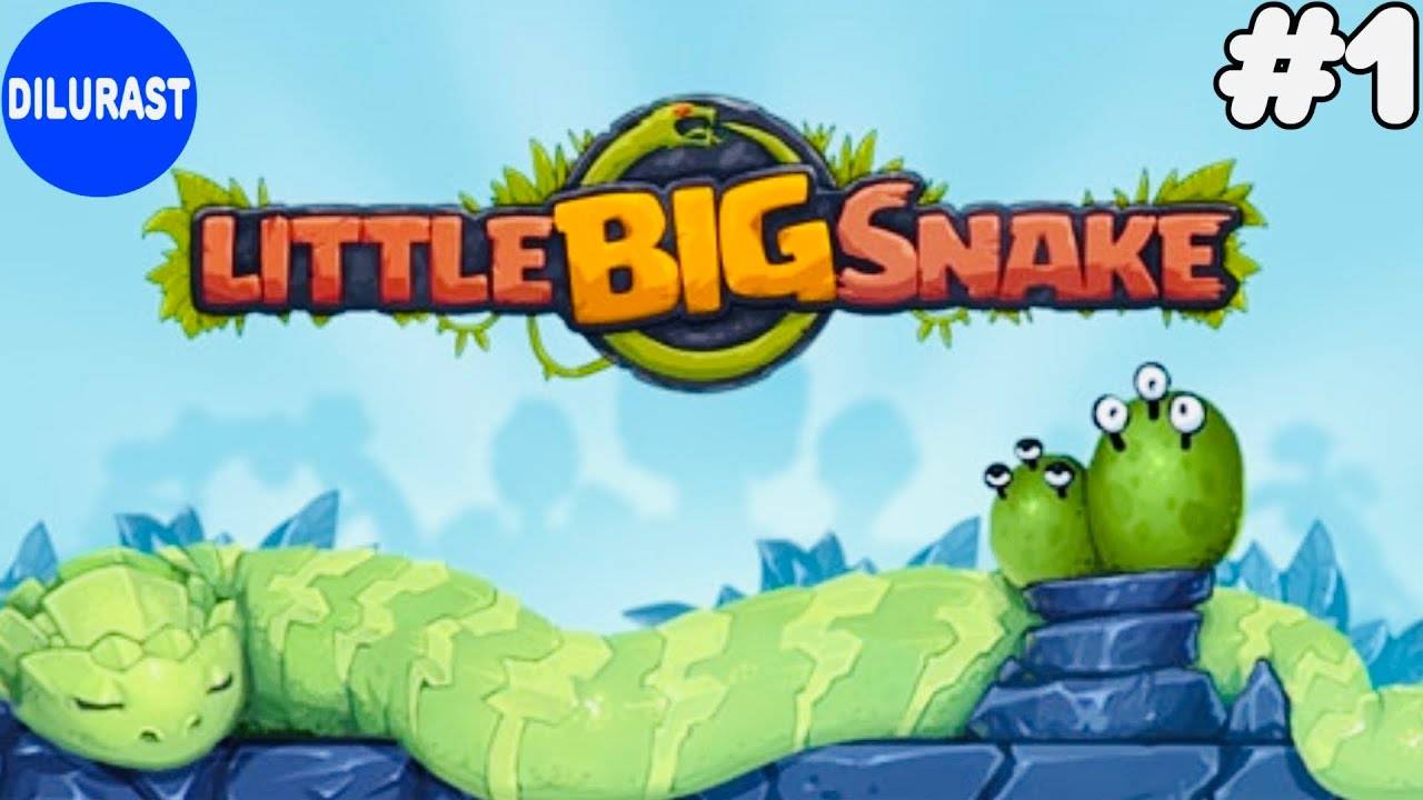 Little Big Snake #1 ПРОХОЖДЕНИЕ! ВИДЕОИГРА ОНЛАЙН! GAMEPLAY! ИГРОВОЙ КАНАЛ Dilurast