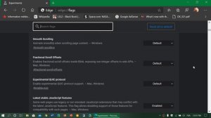 Microsoft Edge Chromium EXperimental features how to turn on or off and some questions about Castin