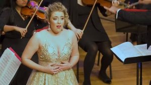 Imogen-Faith Malfitano performing with NSSO in 2017 Sydney Eisteddfod Opera Scholarship