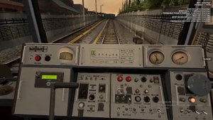 Garry s Mod Metrostroi Поездка На Поезде 81-717.5м Красная Стрела Ул. Айзика Кляйнера - Советска