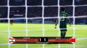 Lebanon vs China ● AFC Asian Cup 2023 | 17 January 2024 Gameplay