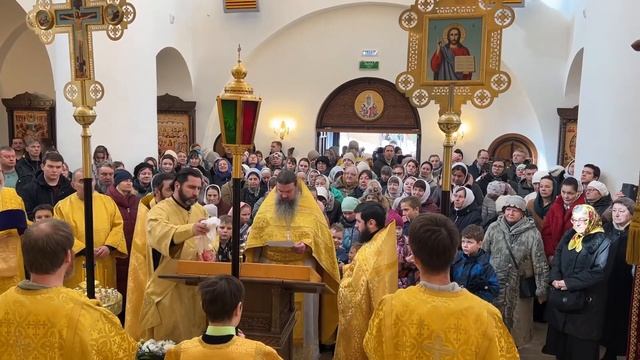 Престольный праздник Храма свт. Луки Крымского на масленицу смотреть онлайн