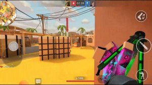 😆встретил подписчика дуэлька с подписчиком!!! поливар POLYWAR