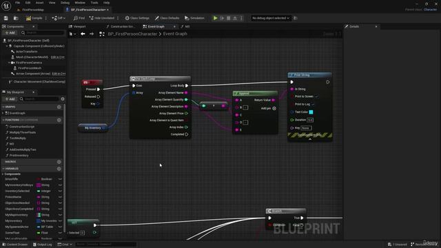 12. Local Variables, Collapsing Nodes, and Overriding. THE INTERMEDIATE Blueprints in UE5