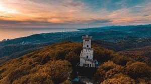 Дорога на гору Ахун в ноябре 23-го.