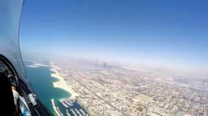 Полёт на Дубаем 2017 на вертолете/ Flight over Dubai by helicopter in SkyDiveDubai