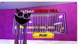 Убегаем от кота дремота(ROBLOX, [НОВОЕ] кошачий тюремный полигон[OBBY])