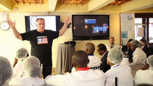 Culinary Ambassador Jose Andres Meets with Chefs at the Global Entrepreneurship Summit