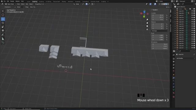 07 Roofing Cross Sections. MODULAR DESIGN in Blender by Johnny BlackWinter