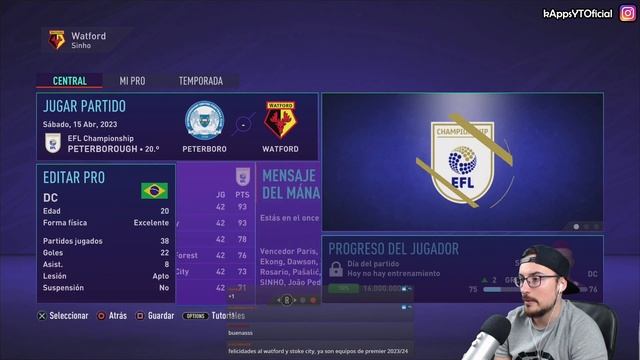 🤩FINAL de TEMPORADA ¿Sinho BOTA de ORO?🤩 #23 WATFORD FC FIFA 21 MODO CARRERA JUGADOR смотреть онлайн