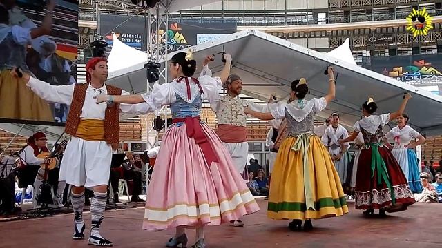 Валенсийский народный танец «хóта валенсиана» смотреть онлайн