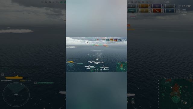 Авианосец Серов-27-2.Игра WorldOfWarships