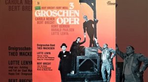 Bert Brecht - Kurt Weill – 3 Groschenoper Oper [1974]