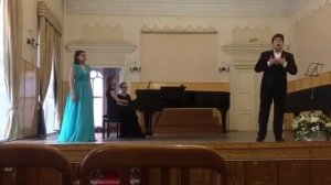 Дуэт Виолетты и Альфреда из оперы "Травиата"