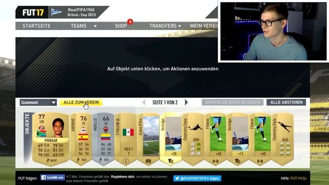 FIFA 17 WEB APP! MEINE ERSTEN PACKS!!! - FIFA 17: ULTIMATE TEAM (DEUTSCH) - OMG! смотреть онлайн
