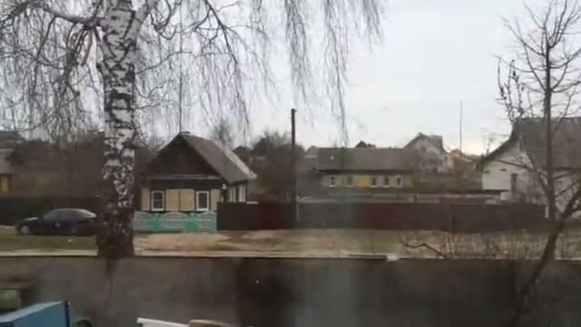 #76. Рогачев 21 апреля 2015 снег идет... смотреть онлайн