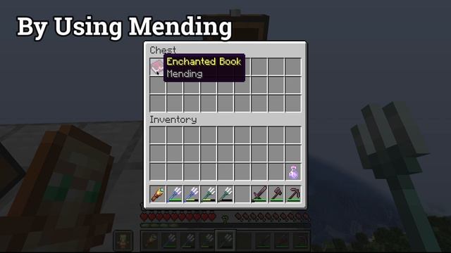 How to Easily Repair Trident in Minecraft (TUTORIAL) смотреть онлайн