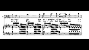 "Cortigiani, vil razza dannata" Rigoletto - Ettore Bastianini (Audio/Score 1080HD)