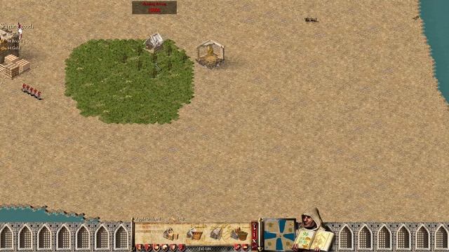 Stronghold Crusader: King of the Hill mode смотреть онлайн